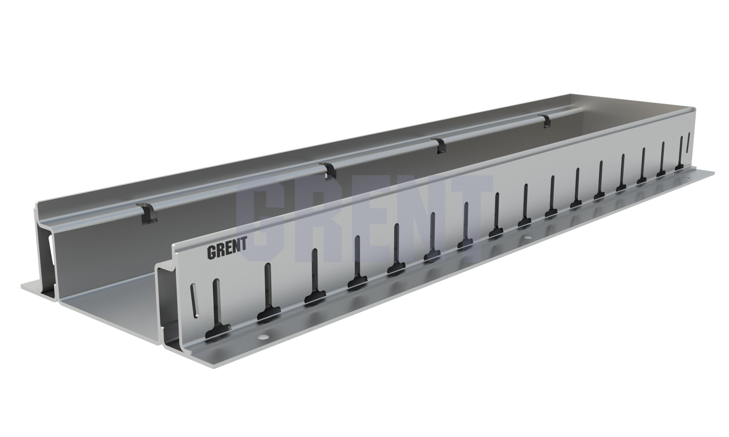 Лоток водоотводный мостовой GRENT MosT 160 торцевой