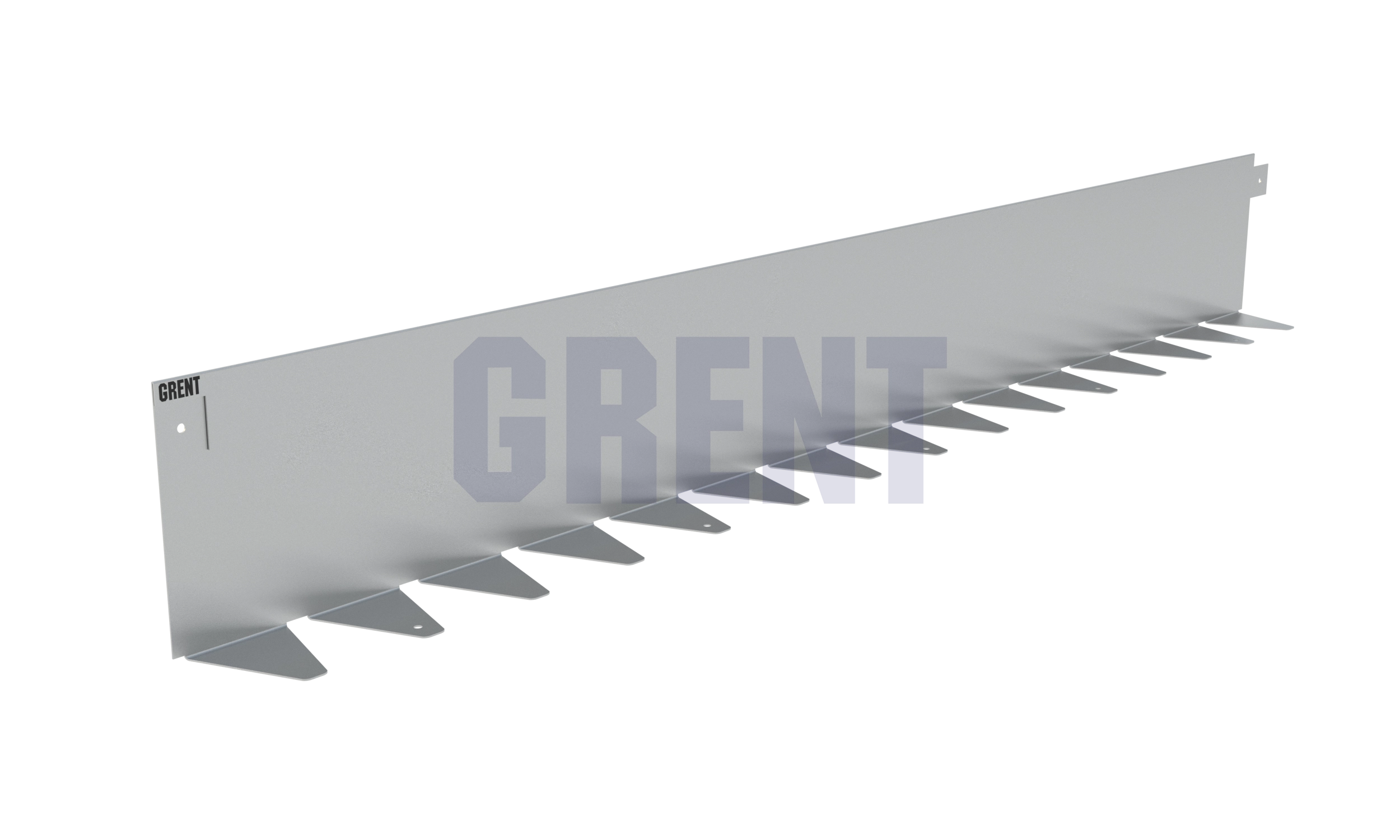 Бордюр стальной GRENT BR L-образный 1200*150, 1,5, нержавеющий