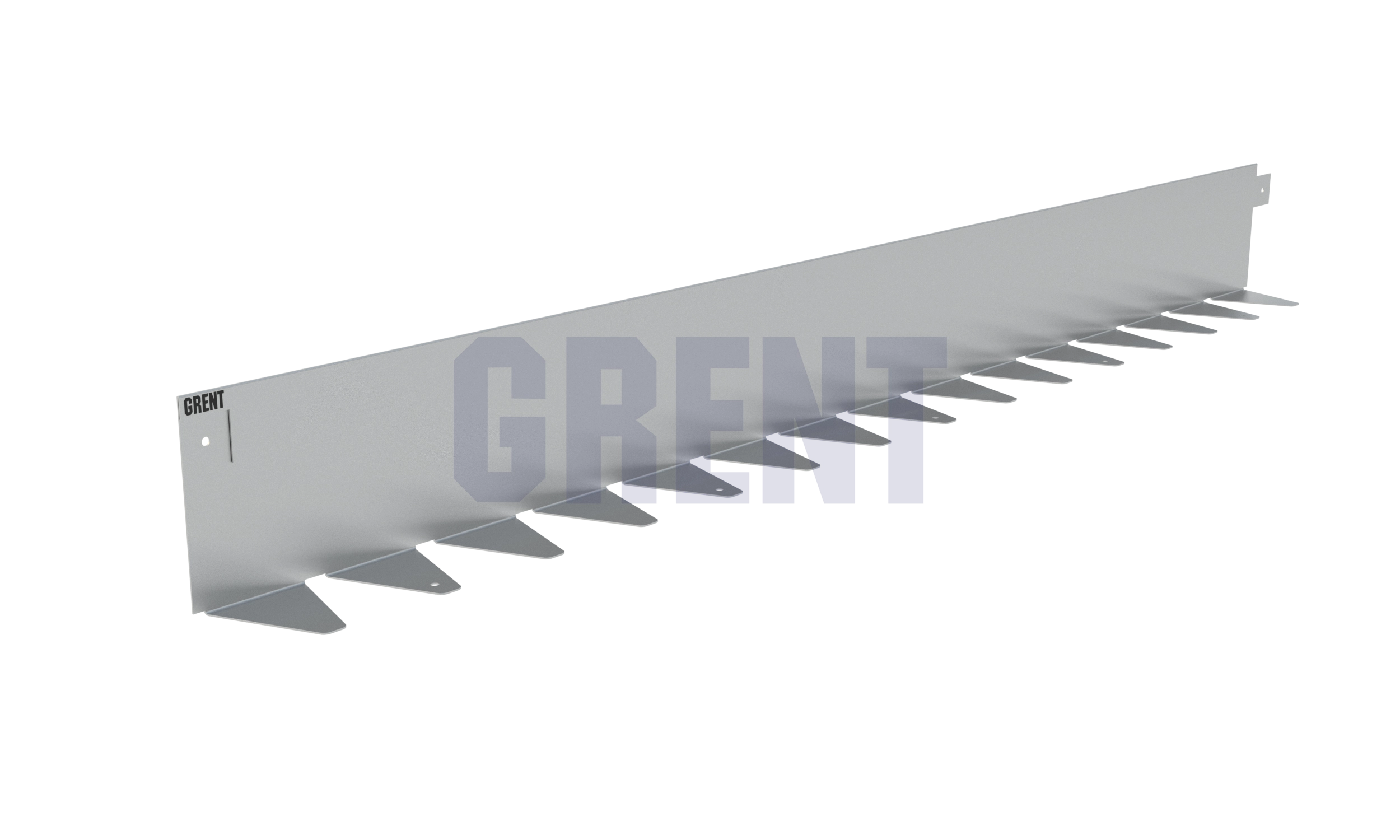 Бордюр стальной GRENT BR L-образный 1200*120, 1,5, нержавеющий