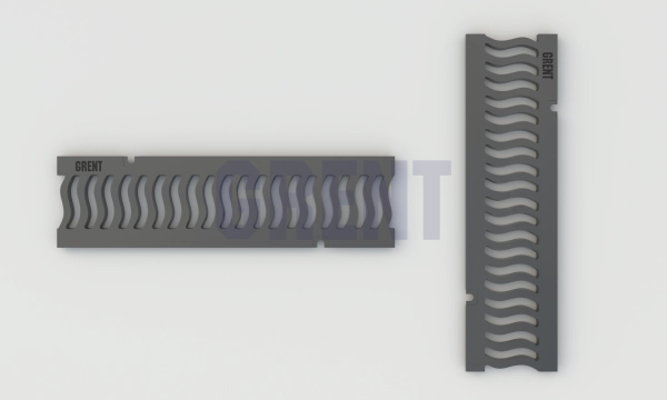 Решетка чугунная волна GRENT PlasT DN100 C250