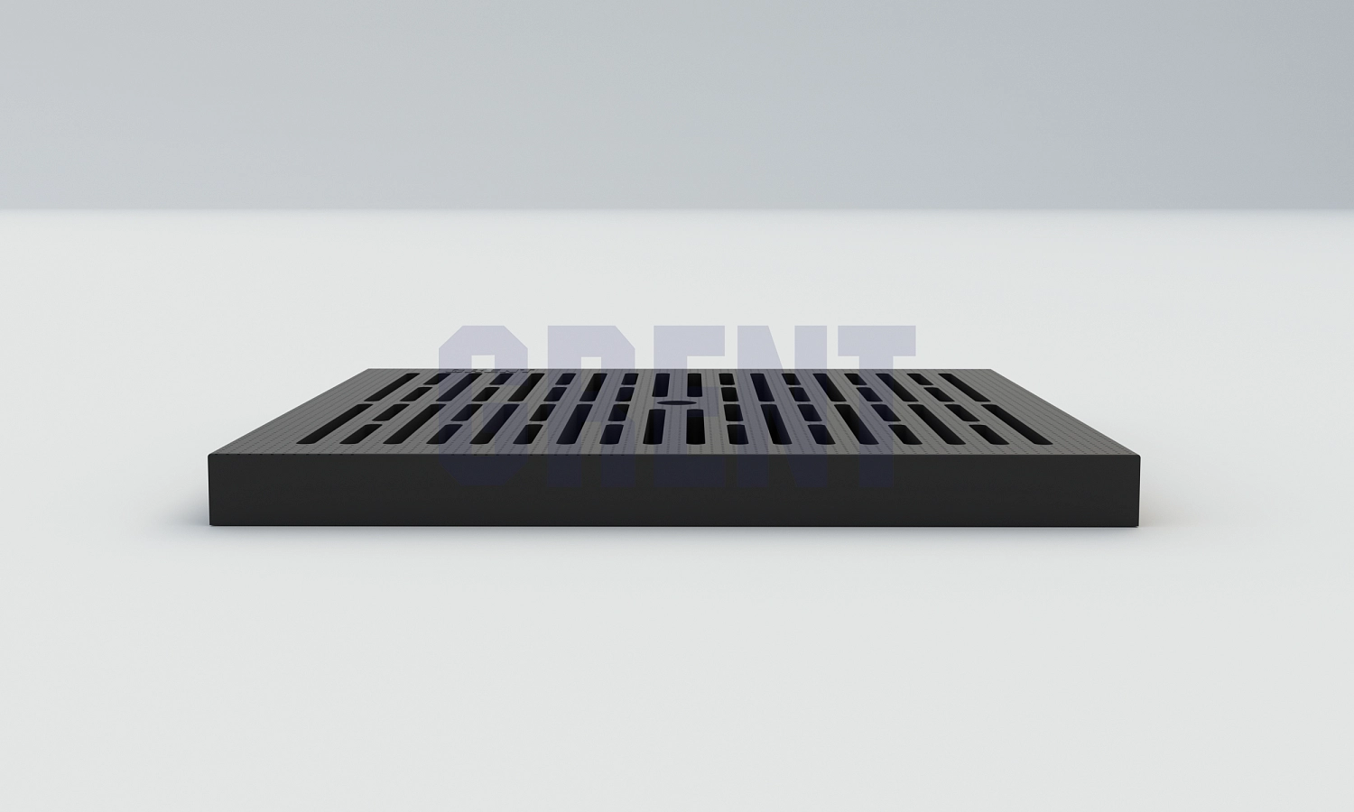 Решетка пластиковая GRENT PlasT 300х300 А15 черная