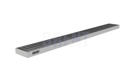 Решетка щелевая из нержавеющей стали GRENT S 250