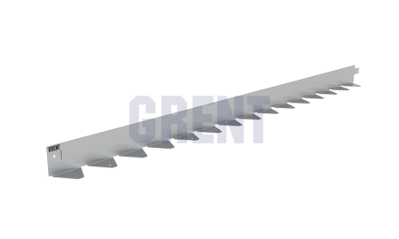 Бордюр стальной GRENT BR L-образный 1200*60, 1,5, нержавеющий