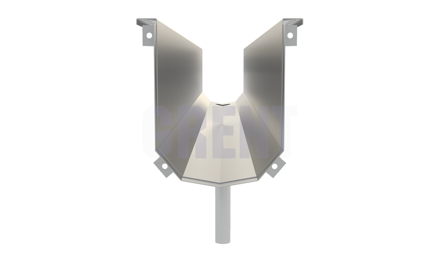 Лоток водоотводный мостовой GRENT MosT подвесной 300 выпускной