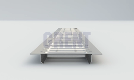 Решетка водоотводная штампованная стальная GRENT PlasT DN100 A15 