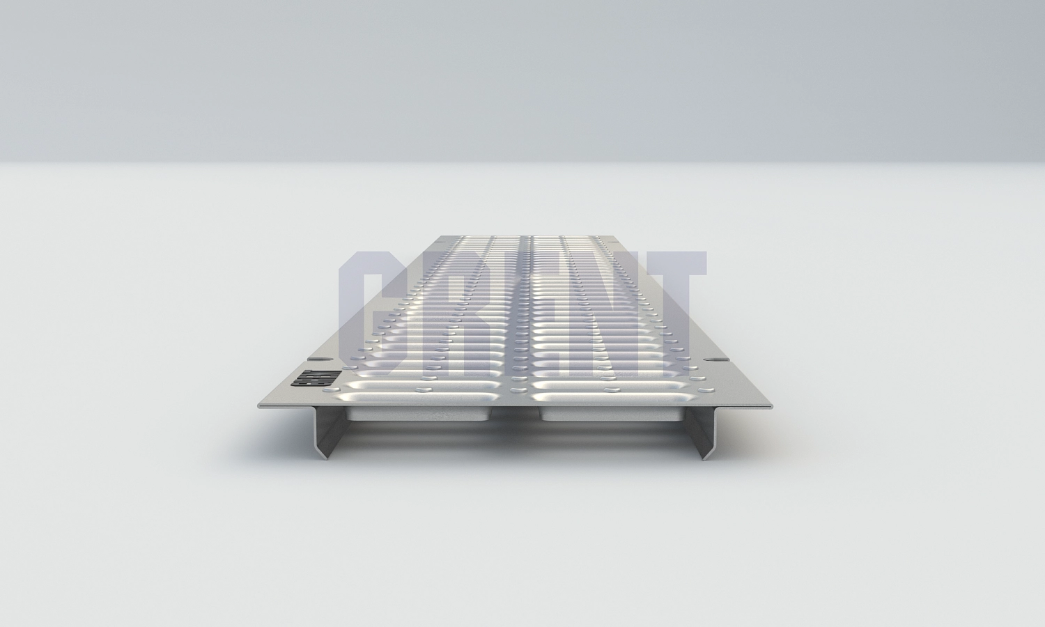 Решетка водоотводная штампованная стальная GRENT PlasT DN100 A15