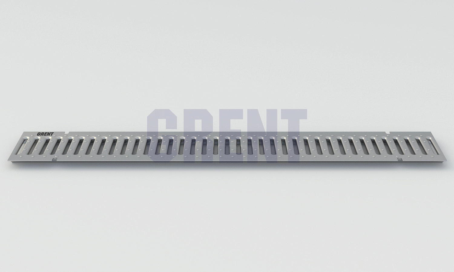 Водоотводная решетка стальная штампованная GRENT PlasT DN100 А15