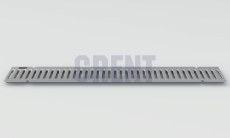 Водоотводная решетка стальная штампованная GRENT PlasT DN100 А15 
