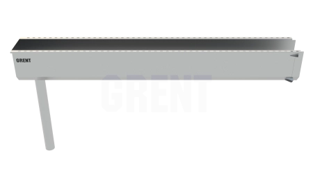 Лоток водоотводный мостовой GRENT MosT подвесной 300 выпускной торцевой