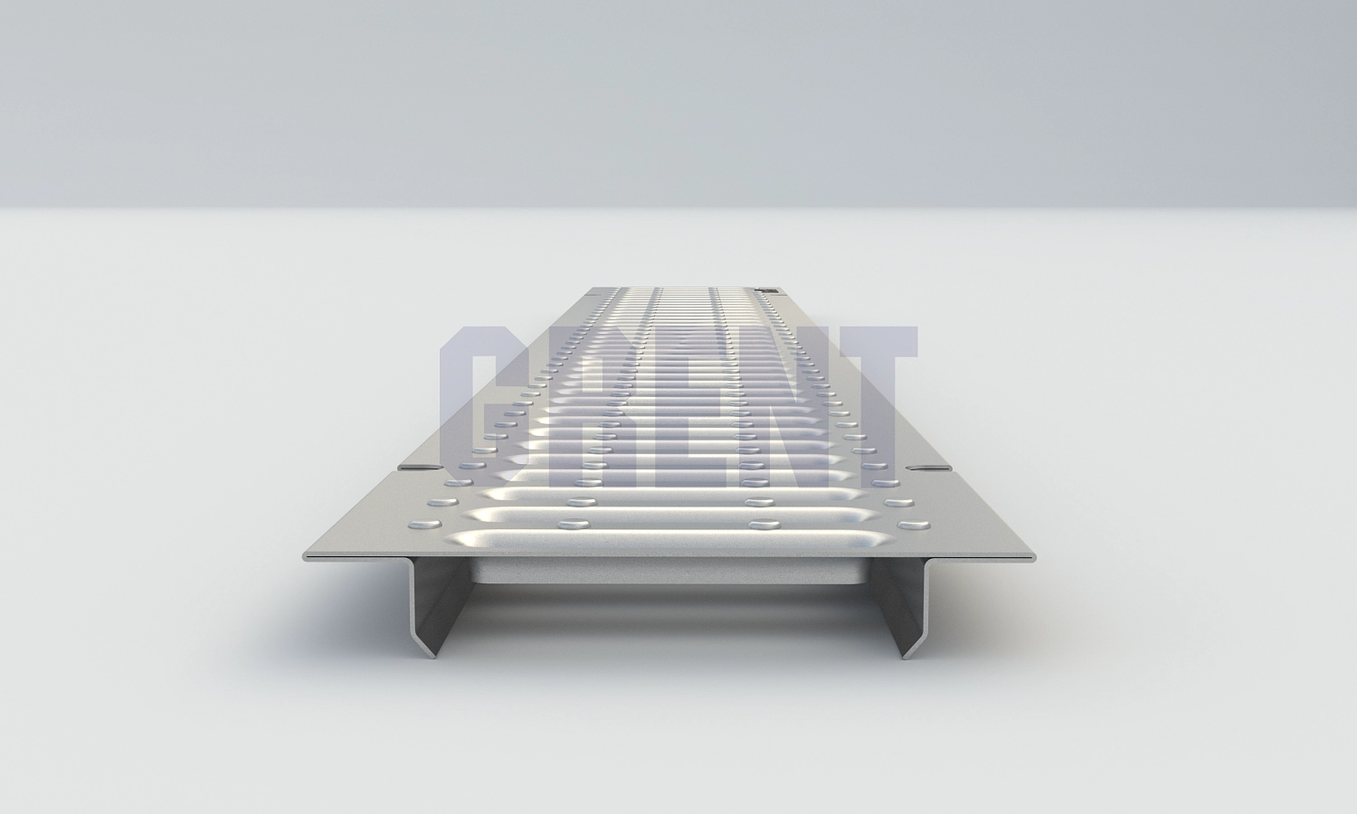 Водоотводная решетка стальная штампованная GRENT PlasT DN100 А15