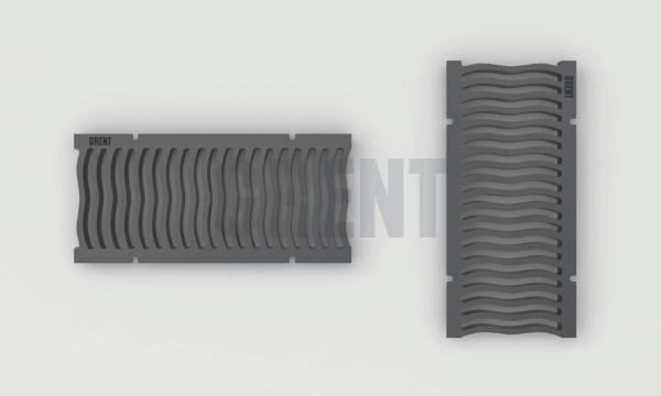 Решетка чугунная волна GRENT PlasT DN200 C250