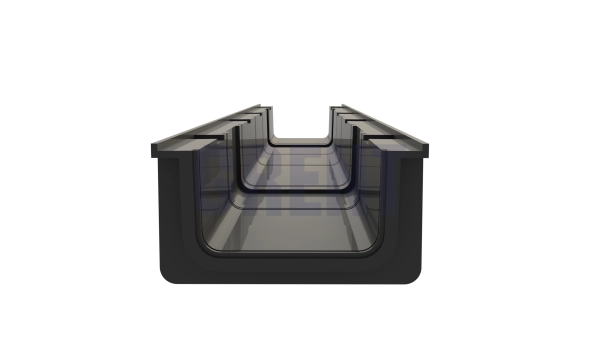 Лоток водоотводный пластиковый GRENT PlasT DN100 H80 