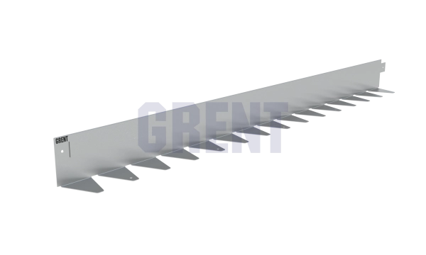 Бордюр стальной GRENT BR L-образный 1200*90, 1,5, нержавеющий