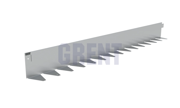 Бордюр стальной GRENT BR L-образный 1200*110, 1,5, нержавеющий