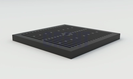 Решетка пластиковая GRENT PlasT 300х300 А15 черная