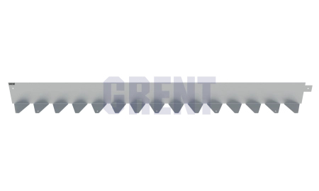 Бордюр стальной GRENT BR L-образный 2400*100, 1,5, оцинкованный