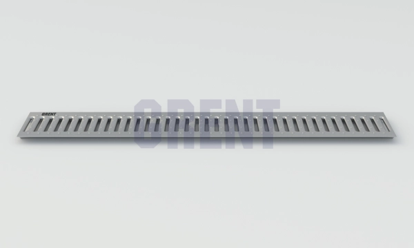 Решетка водоотводная штампованная стальная GRENT PlasT DN100 A15