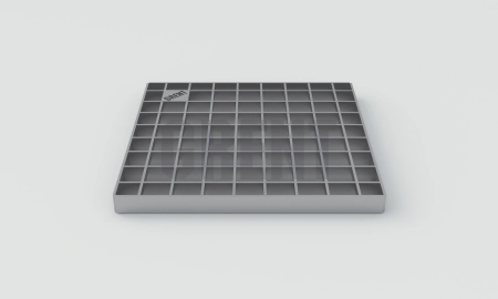 Решетка стальная ячеистая GRENT PlasT 300x300 В125 