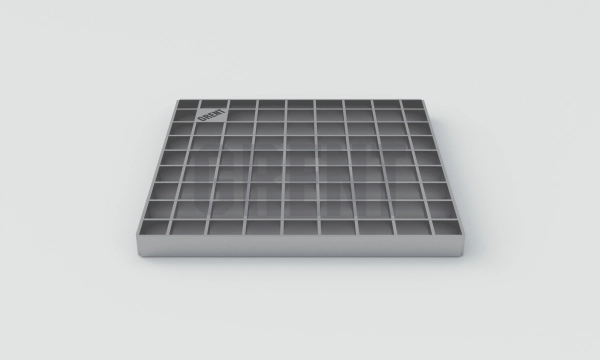 Решетка стальная ячеистая GRENT PlasT 300x300 В125