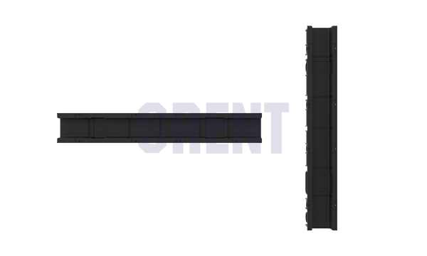 Лоток водоотводный пластиковый GRENT PlasT DN100 H80 