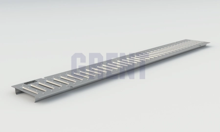 Водоотводная решетка стальная штампованная GRENT PlasT DN100 А15