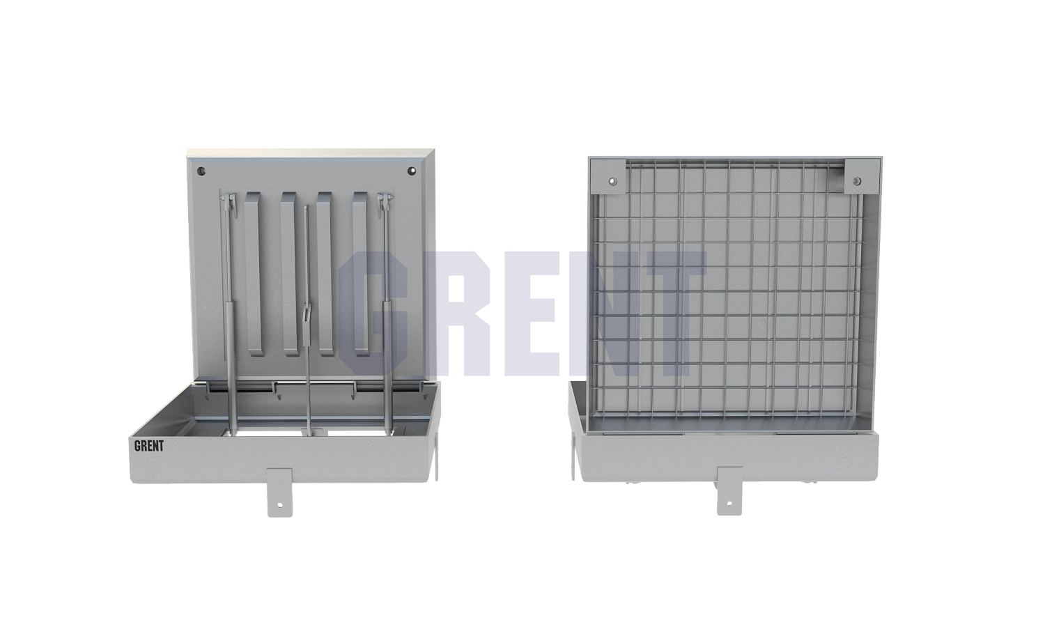 Люк скрытого монтажа GRENT 900х900