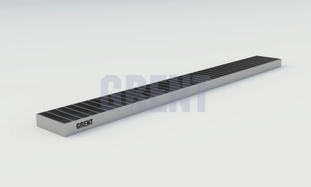Решетка щелевая из нержавеющей стали GRENT S 100