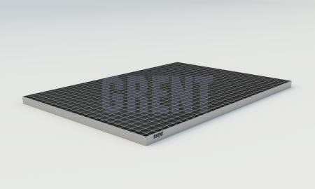 Сварной настил из нержавеющей стали GRENT 33х33 700х1000