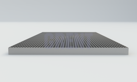 Прессованный настил из нержавеющей стали GRENT 33х11 500х1000