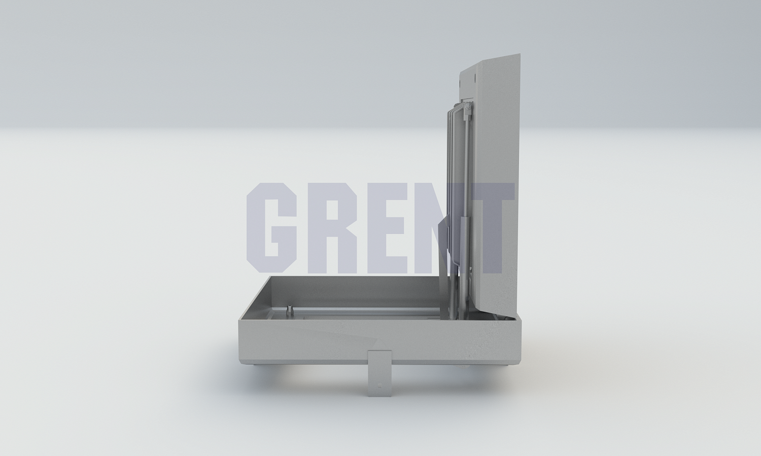 Люк скрытого монтажа GRENT 800х800