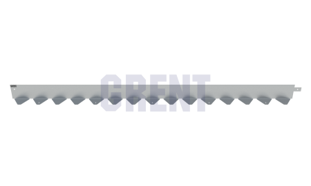Бордюр стальной GRENT BR L-образный 1200*70, сталь 1.5 мм, нержавеющий