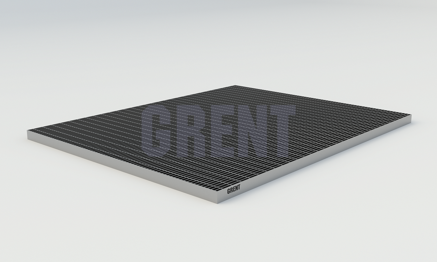 Прессованный настил из нержавеющей стали GRENT 33х11 800х1000