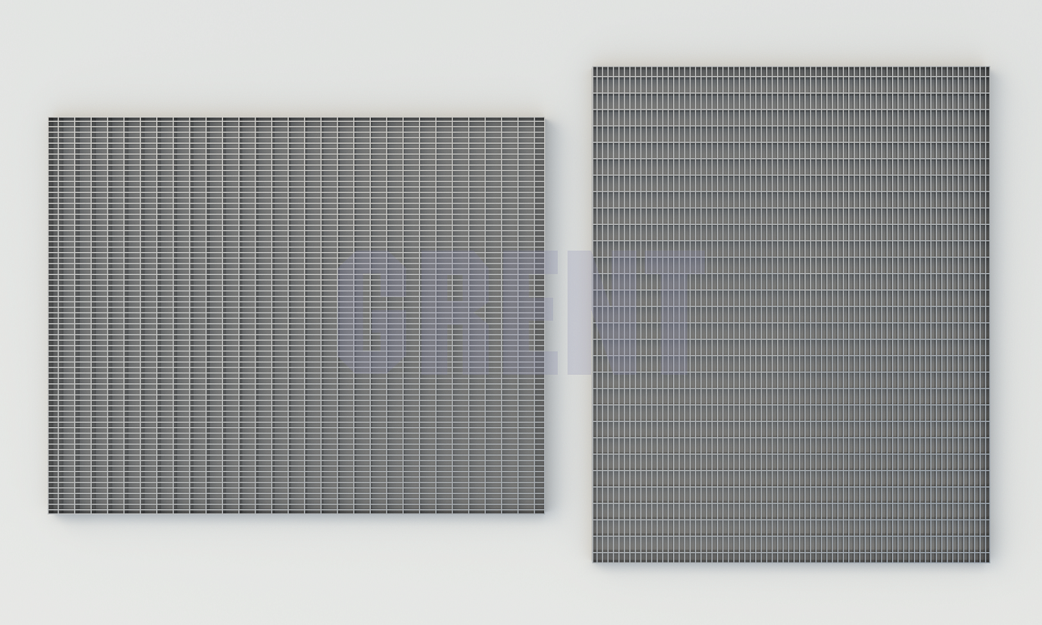 Прессованный настил из нержавеющей стали GRENT 33х11 800х1000