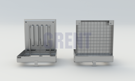 Люк скрытого монтажа GRENT 800х800