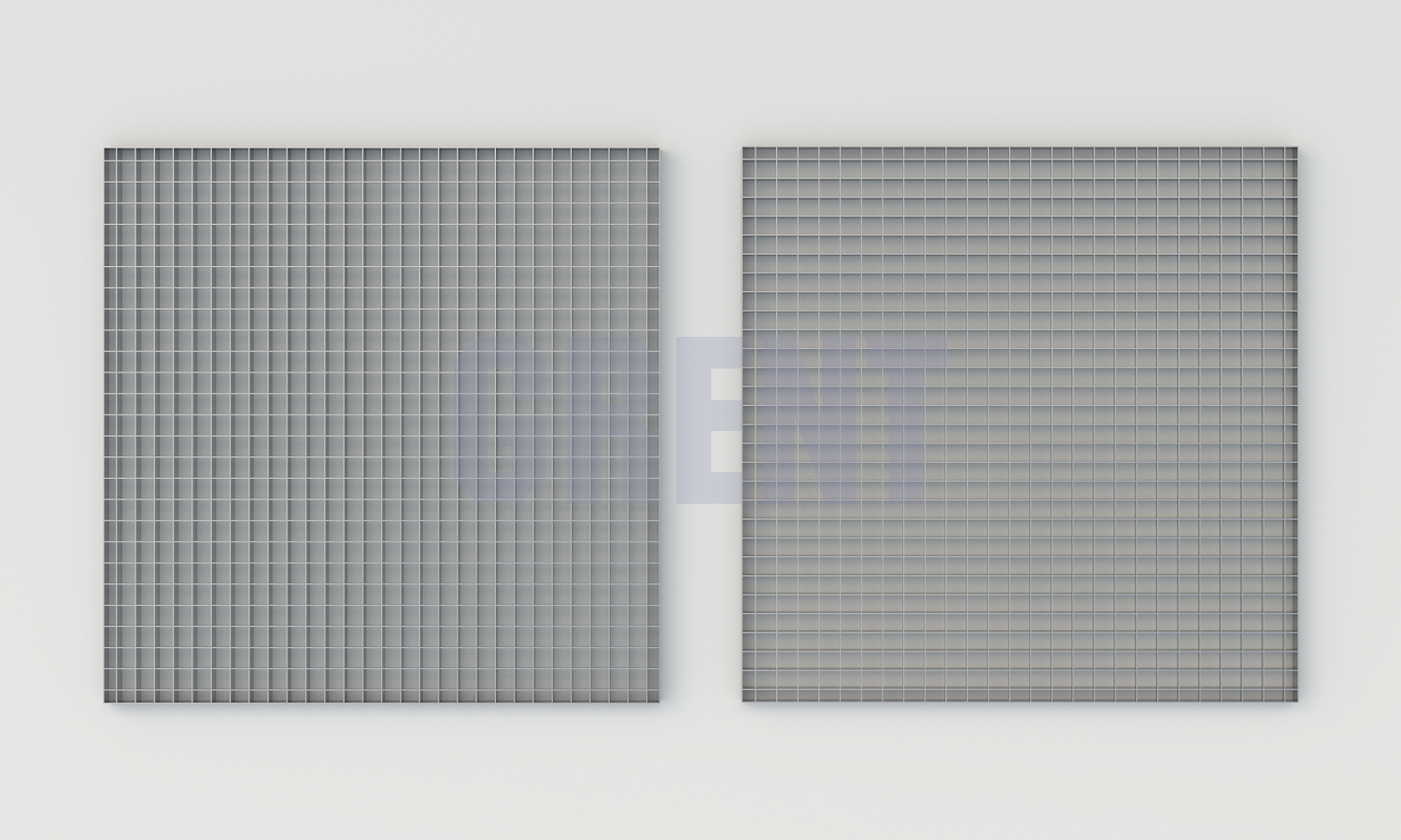 Сварной настил из нержавеющей стали GRENT 34х38 1000х1000