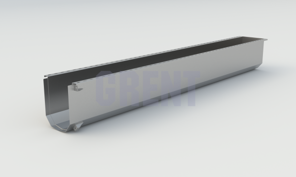 Лоток водоотводный мостовой GRENT MosT подвесной 200 торцевой