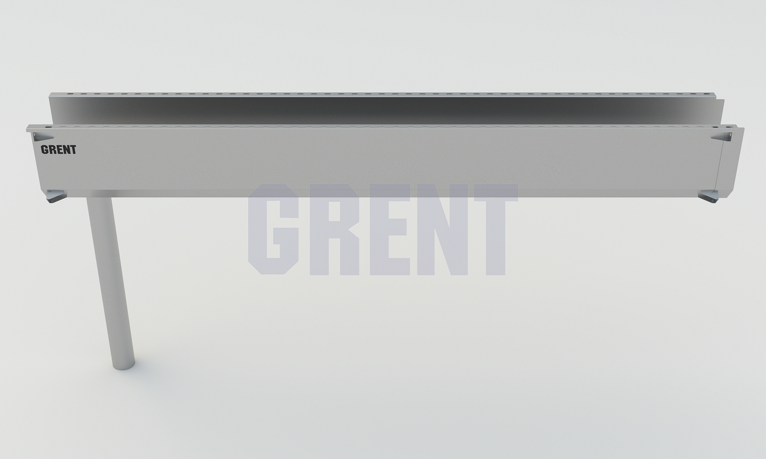 Лоток водоотводный мостовой GRENT MosT подвесной 200 выпускной