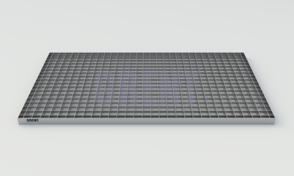Сварной настил из нержавеющей стали GRENT 33х33 600х1000