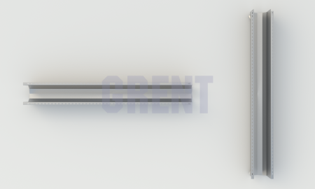 Лоток водоотводный мостовой GRENT MosT подвесной 200 рядовой