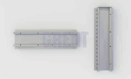 Лоток водоотводный мостовой GRENT MosT 160 торцевой