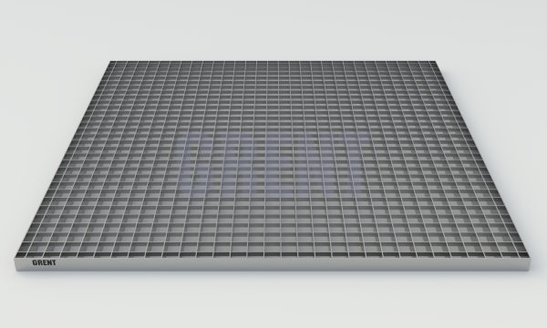 Сварной настил из нержавеющей стали GRENT 33х33 1000х1000