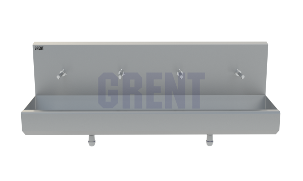 Умывальник 4-секционный подвесной GRENT-P-04