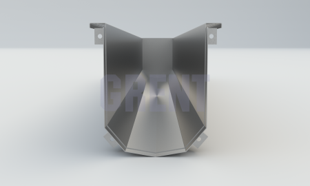 Лоток водоотводный мостовой GRENT MosT подвесной 200 торцевой