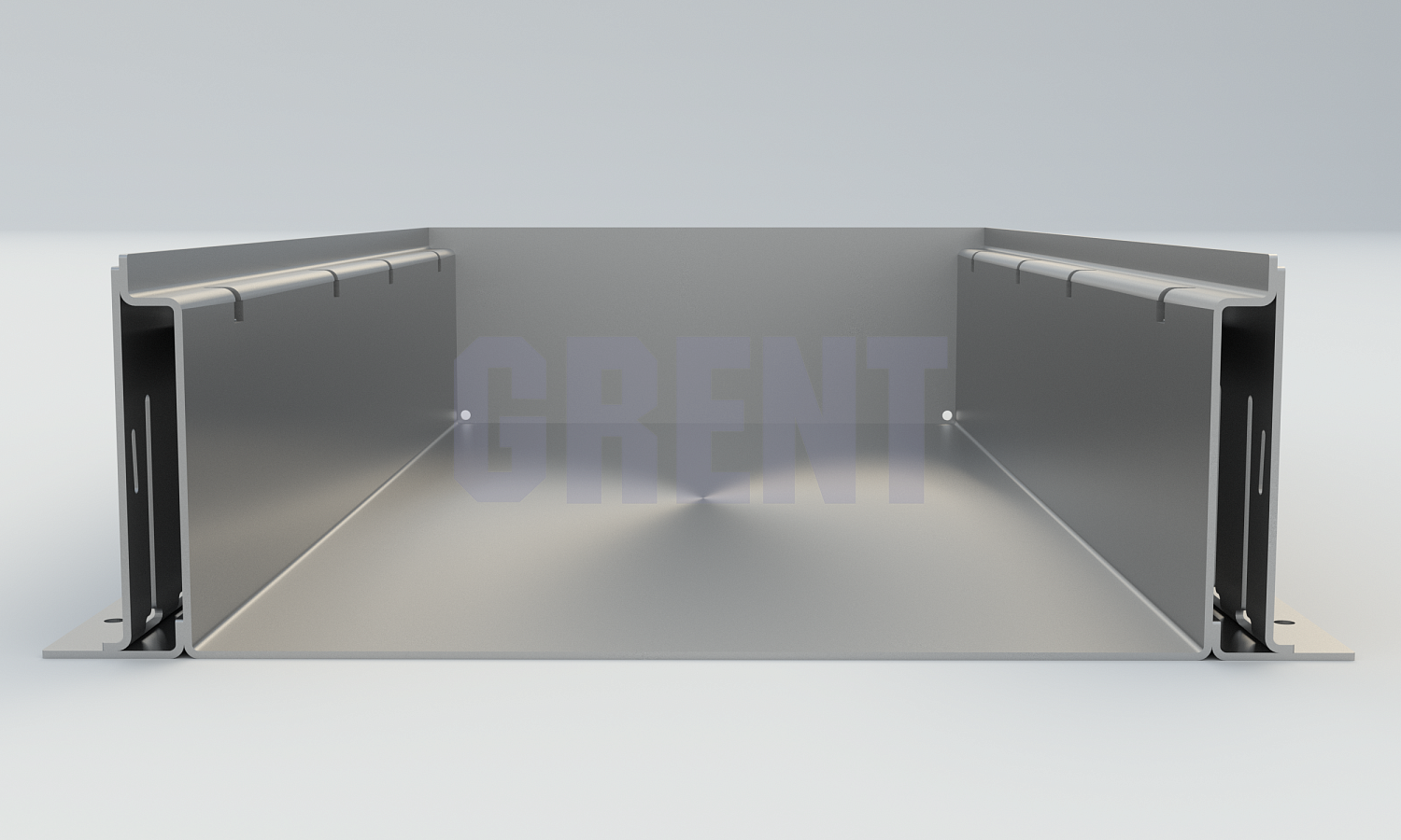 Лоток водоотводный мостовой GRENT MosT 500 торцевой